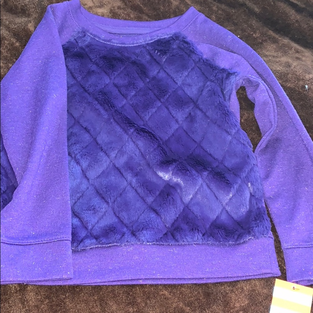 Suede sweater